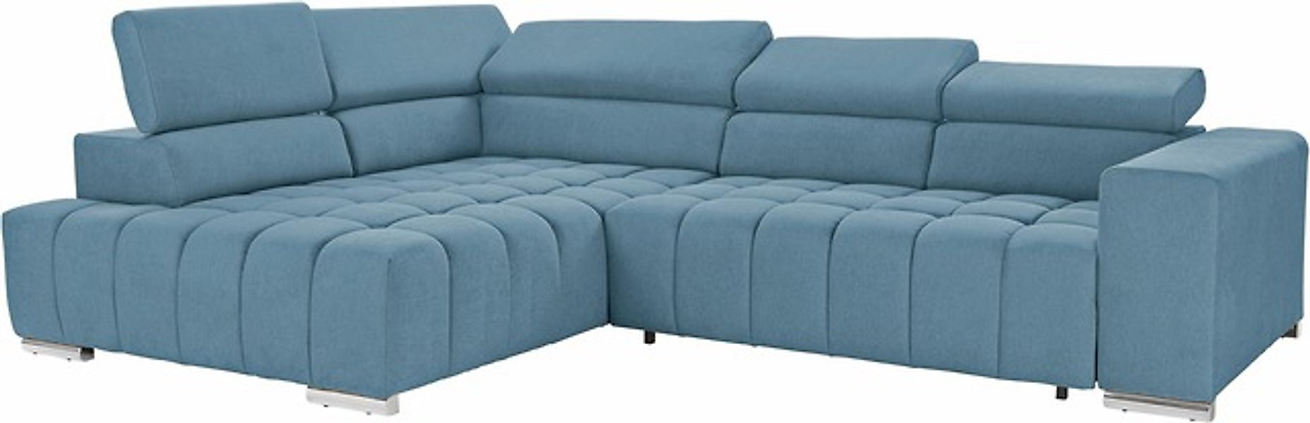 exxpo - sofa fashion Ecksofa »Elias, aktuelle Kreuzsteppung im Sitz, bequem günstig online kaufen