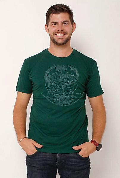 Ecovero®-Herren-t-shirt "Weltenesche" günstig online kaufen