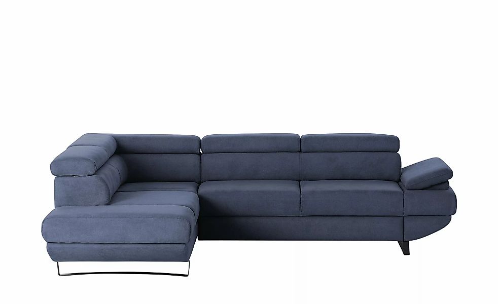 switch Ecksofa aus Mikrofaser Gio ¦ blau ¦ Maße (cm): B: 263 H: 88 T: 200.0 günstig online kaufen