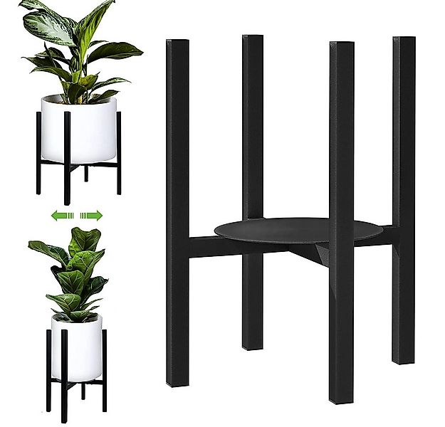 TUWENA Blumenständer Blumenständer Verstellbarer, Pflanzenständer Metall, B günstig online kaufen