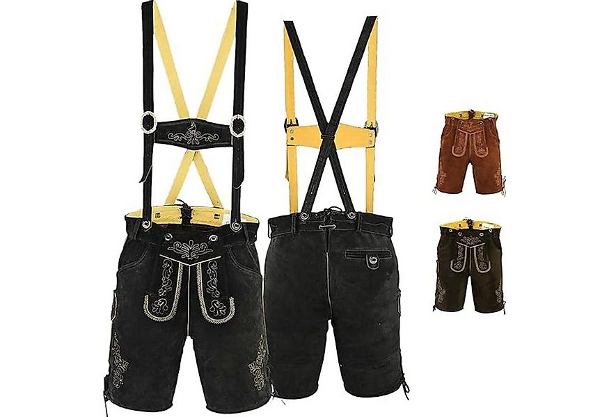 German Wear Trachtenlederhose GW720 kurze trachtenhose Toni Trachten Lederh günstig online kaufen