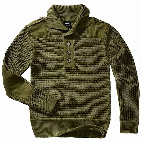 Brandit Alpin Stehkragen Sweater M Olive günstig online kaufen