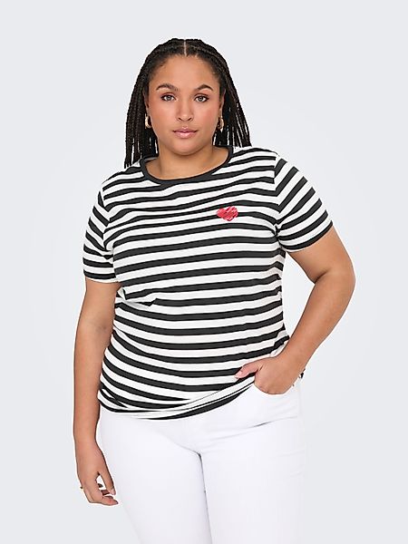 ONLY CARMAKOMA Kurzarmshirt CARMOODY LIFE SS günstig online kaufen