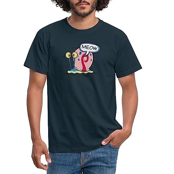 Spreadshirt T-Shirt SpongeBob Schwammkopf Gary Die günstig online kaufen