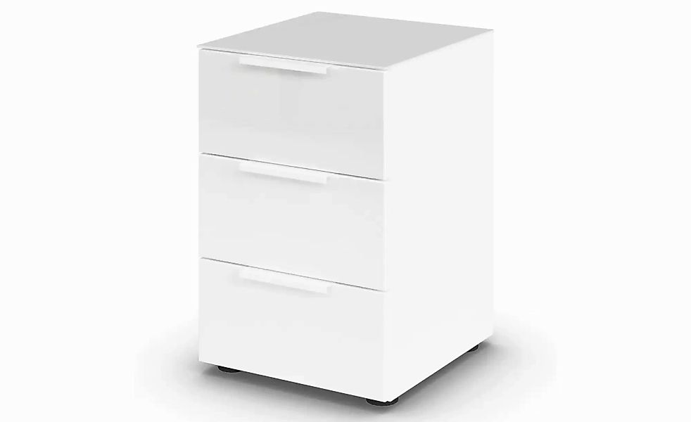 rauch Nachtkommode "Nachttisch Nachtschrank Nachtkonsole FLIPP mit Glasfron günstig online kaufen