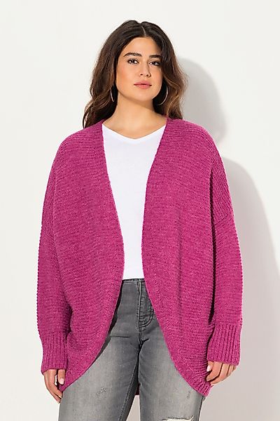 Ulla Popken Strickjacke Strickjacke Egg-Shape Wollanteil günstig online kaufen