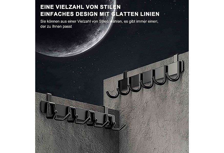 MODFU Türgarderobe Türhaken Türhakenleiste Tür Kleiderhaken Küche Hakenleis günstig online kaufen