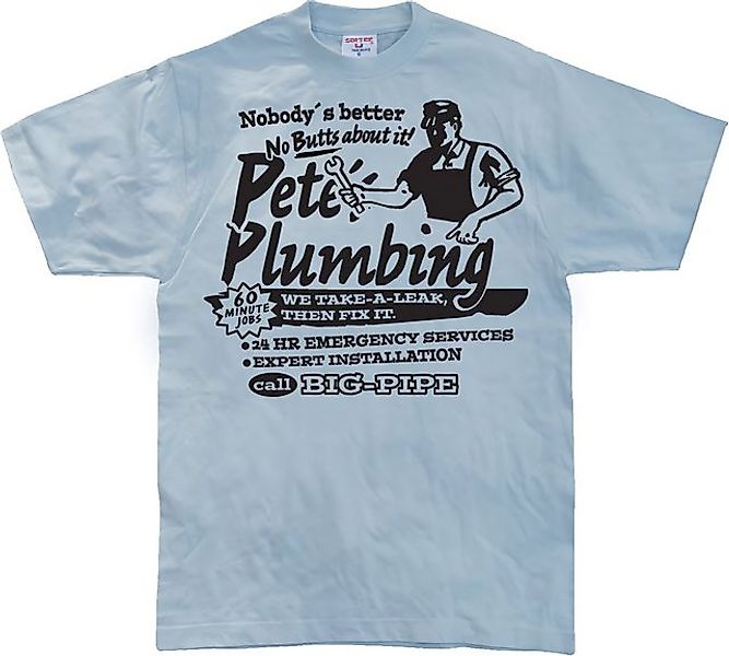 Hybris T-Shirt Petes Plumbing T-Shirt günstig online kaufen