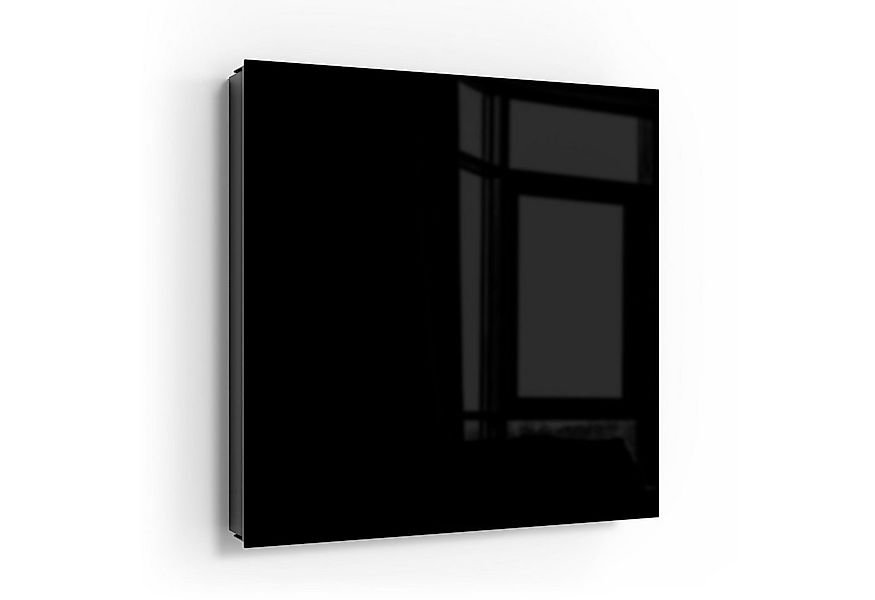DEQORI Schlüsselkasten 'Unifarben - Schwarz', Glas Schlüsselbox modern magn günstig online kaufen