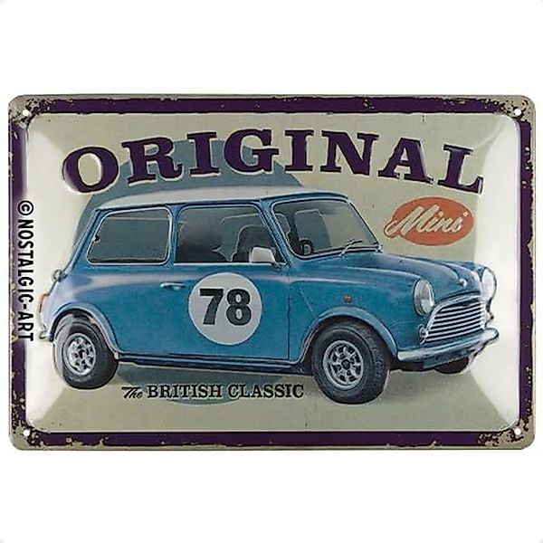 Nostalgic-Art Blechschild 20 x 30cm - Mini - The British Classic günstig online kaufen