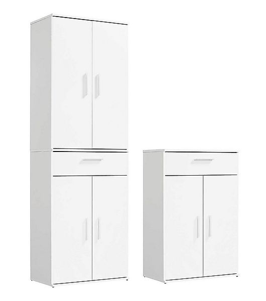 mokebo Schrank-Set Die Allzweckwaffe, (2er-Set), Stauraum-Set aus Mehrzweck günstig online kaufen