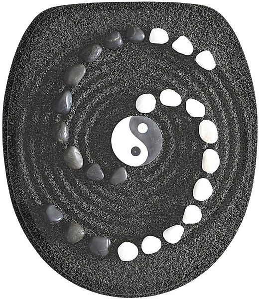 Sanilo WC-Sitz Yin Yang, mit Absenkautomatik, BxL: 37,7 x 42,0 - 47,0 cm günstig online kaufen
