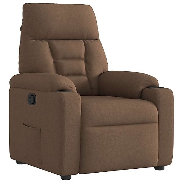 vidaXL Sessel Relaxsessel Braun Stoff (1-St) günstig online kaufen