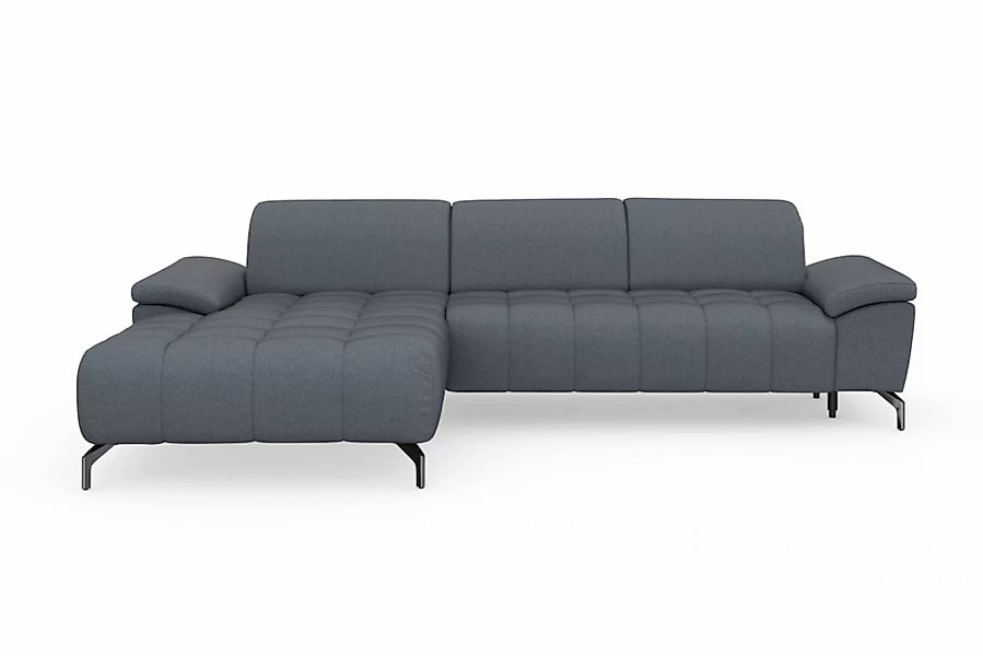 sit&more Ecksofa »Cool L-Form«, wahlweise mit Kopfteilverstellung und Vorzi günstig online kaufen