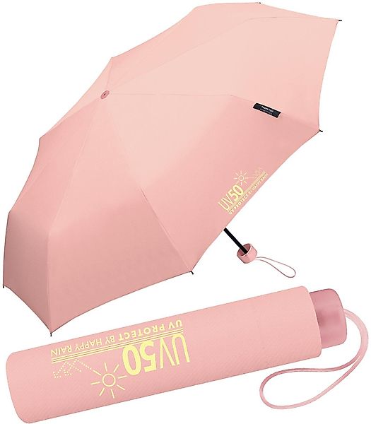 HAPPY RAIN Taschenregenschirm UV-Protect UV50 Super-Mini-Schirm günstig online kaufen