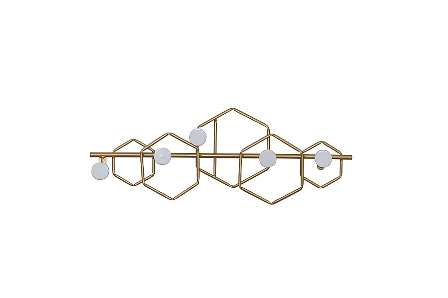 moebel-direkt-online Wandgarderobe Sally, aus Metall, goldfarben günstig online kaufen