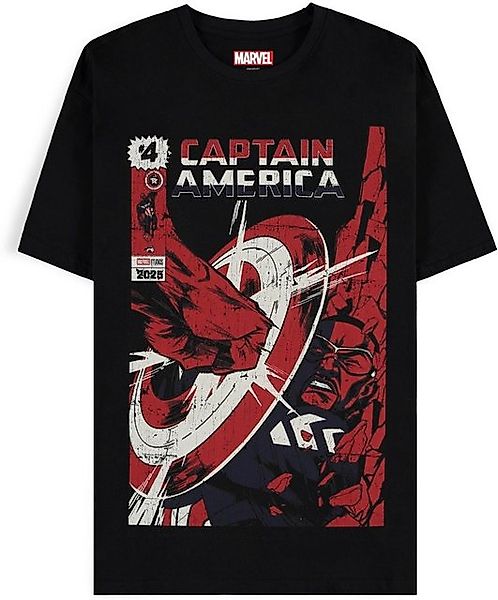 Captain America T-Shirt Captain America - Retro Men's Short Sleeved T-shirt günstig online kaufen