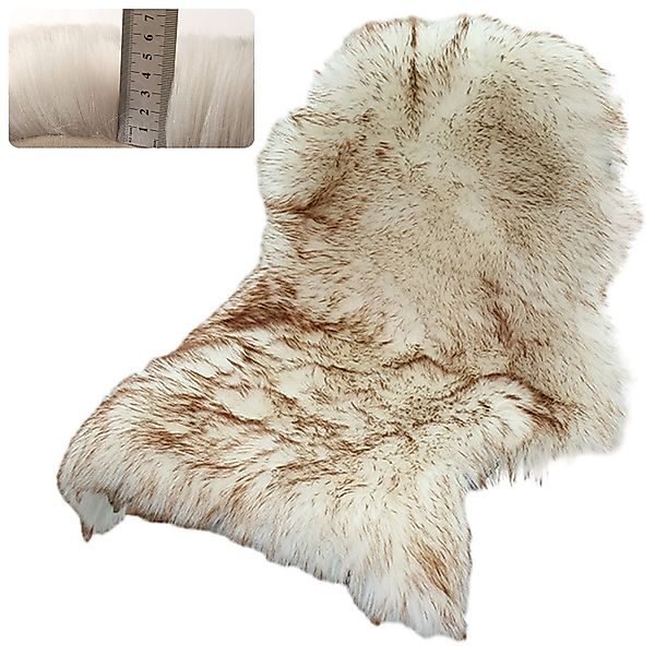 REDOM Fellteppich Kunstfell-Teppich Teppich Schaffell-Optik Schlafzimmertep günstig online kaufen