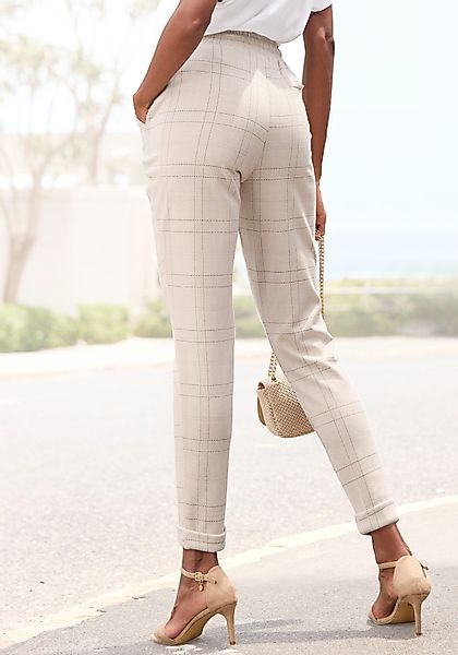 Vivance Jogger Pants mit Karomuster, Schlupfhose, günstig online kaufen