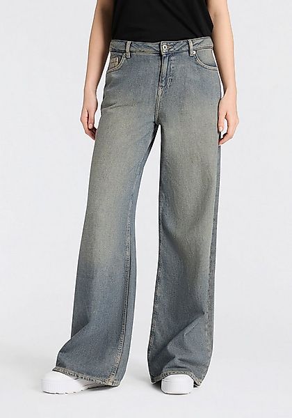 HUGO Blue 5-Pocket-Jeans Gobana Low Rise, Wide Leg günstig online kaufen