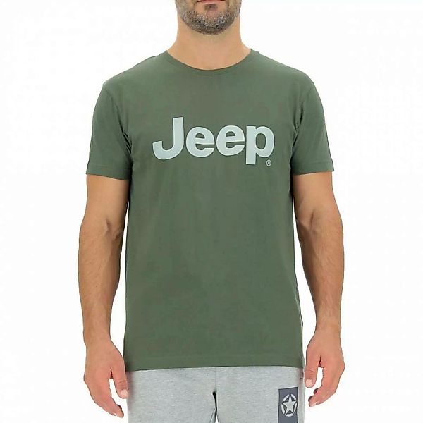 Jeep O102054e694 Kurzärmeliges T-shirt 2XL Deep Green / Misty Grey günstig online kaufen