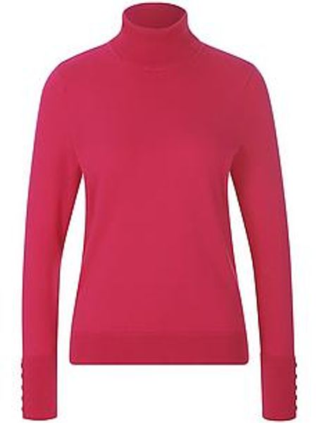Rollkragen-Pullover aus 100% SUPIMA®-Baumwolle Peter Hahn pink günstig online kaufen