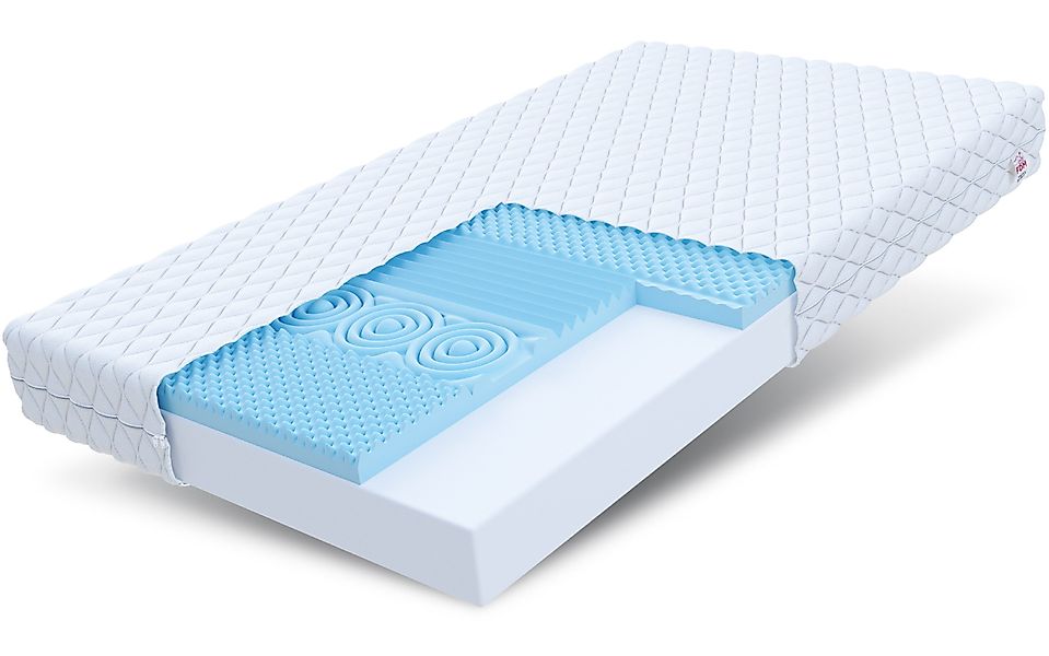 Kaltschaummatratze BURGOSS, FDM, 12 cm hoch, günstig online kaufen
