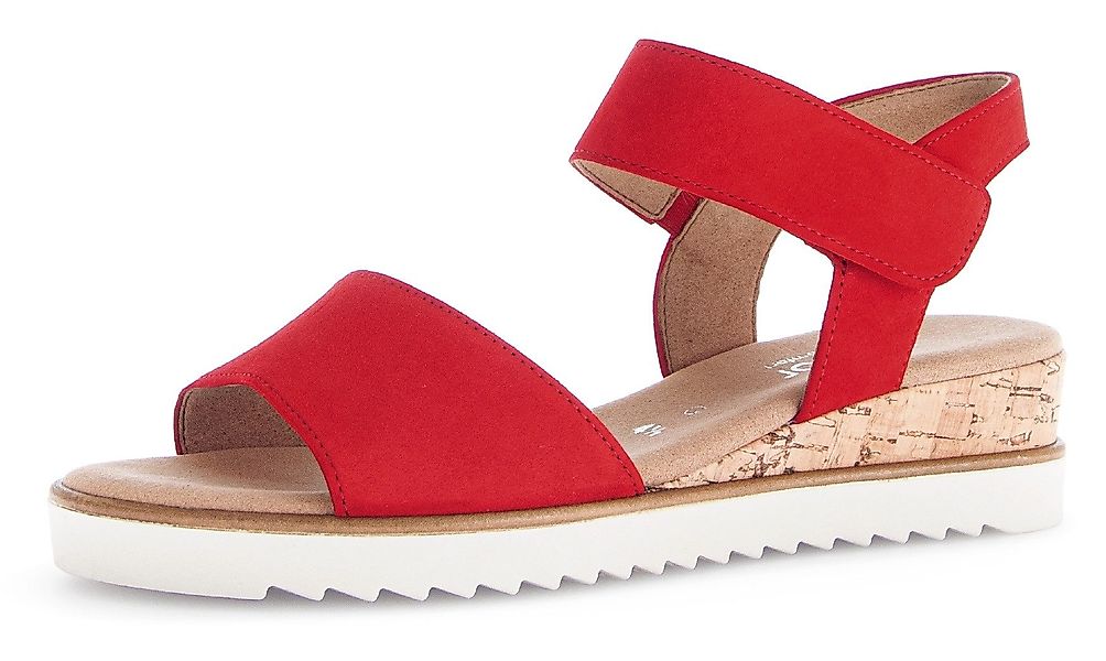 Gabor GENUA Keilsandalette, Sommerschuh, Riemchensandale, Komfortschuh günstig online kaufen