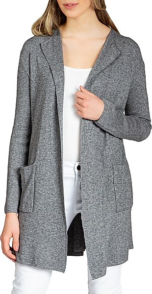 Caspar Strickjacke STJ023 sportlich eleganter langer günstig online kaufen