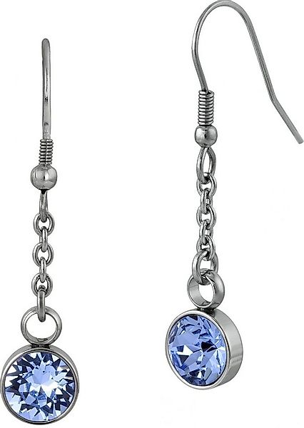 Amello Paar Ohrhänger Amello Ohrringe Edelstahl Ohrhänger rund (Ohrhänger), günstig online kaufen