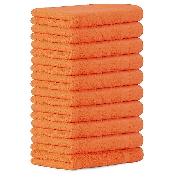 Luckytowel Gästehandtücher 30x50cm mit Aufhänger 100% günstig online kaufen