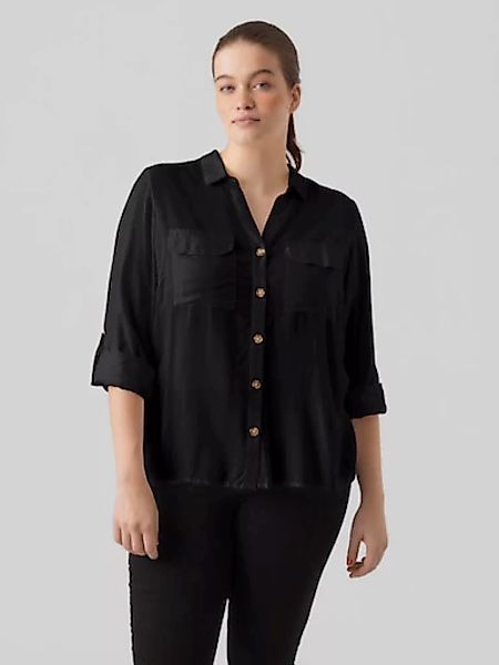 Vero Moda Curve Langarmbluse Bumpy (1-tlg) günstig online kaufen