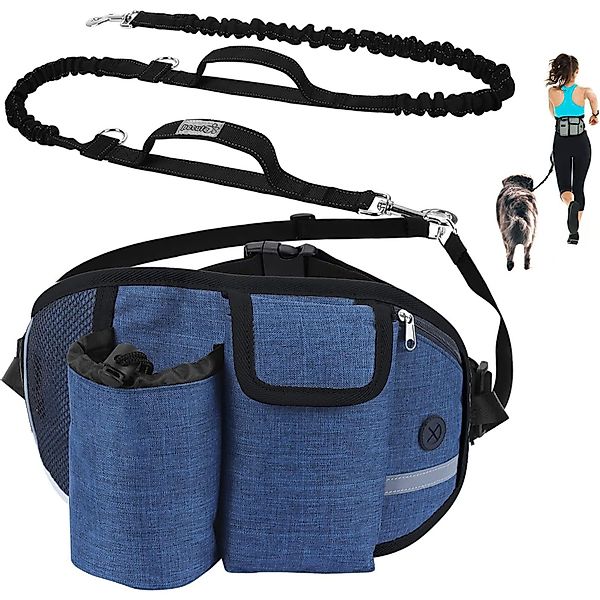 HAUSS SPOLE Hundeleine Hunde-Geschirr Joggingleine mit günstig online kaufen