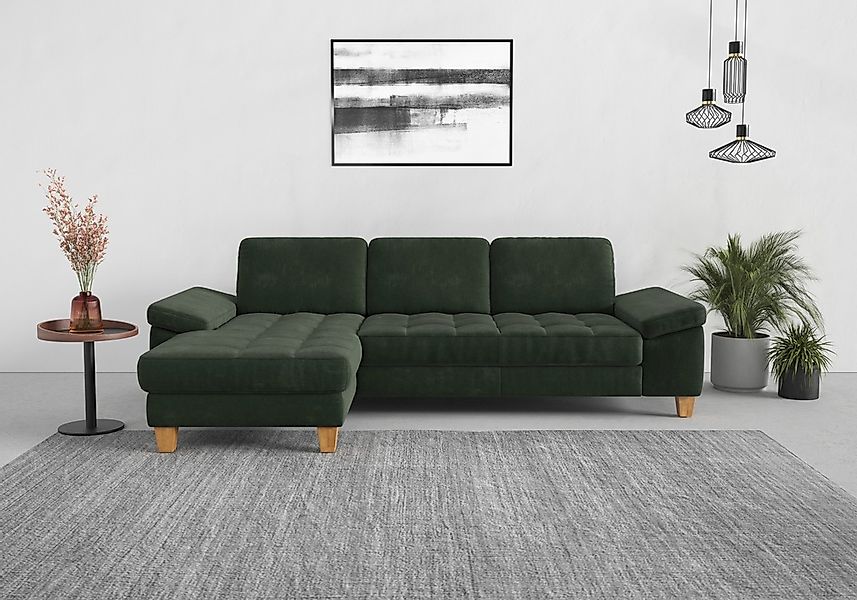 sit&more Ecksofa "Westham L-Form", mit Recamiere, mit oder ohne Bettfunktio günstig online kaufen