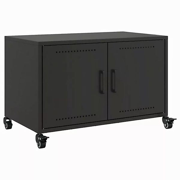 vidaXL Schrankmodule TV-Schrank Schwarz 68x39x43,5 cm Stahl günstig online kaufen