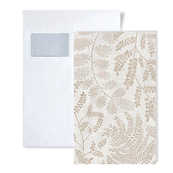 PROFHOME 1 MUSTERSTÜCK S-388302-GU DIN A4 MUSTER der Floralen Tapete günstig online kaufen
