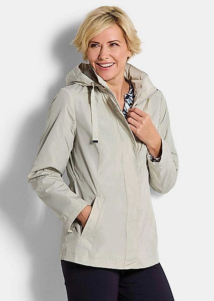 GOLDNER Outdoorjacke Kurzgröße: Outdoor-Jacke mit Kapuze Übergangsjacke mit günstig online kaufen