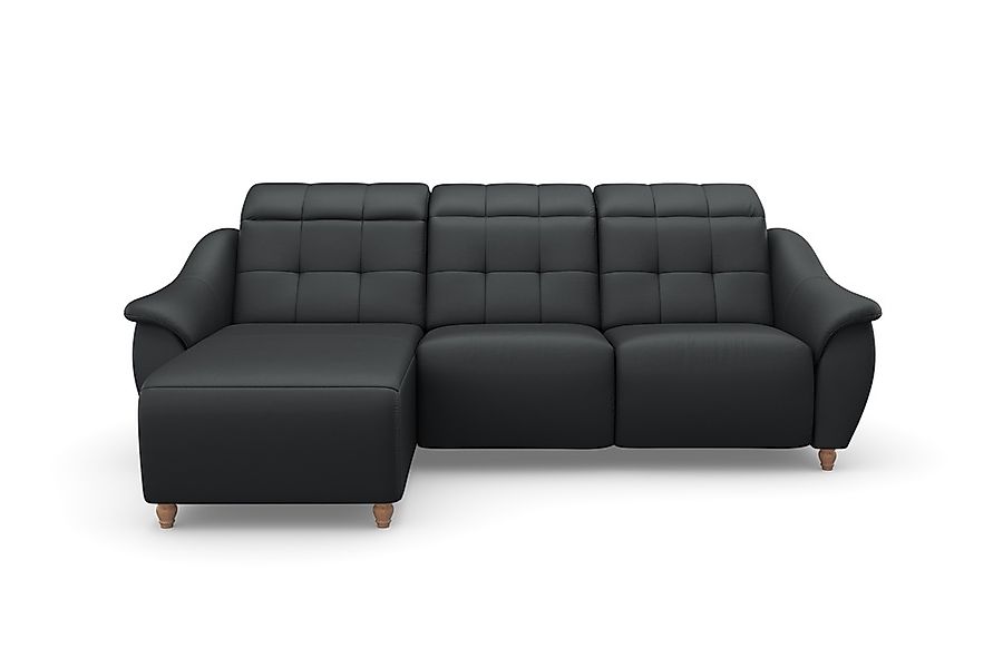 Home affaire Ecksofa »Boston L-Form«, (2 St.), Kopfteilverstellung an jeder günstig online kaufen