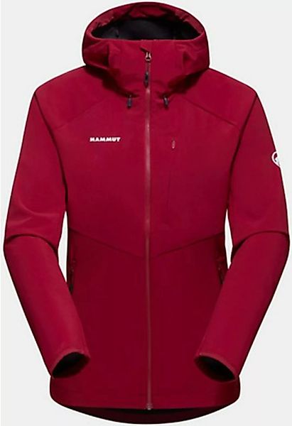 Mammut Trekkingjacke Ultimate Comfort SO Hooded Jacket Women BLOOD RED günstig online kaufen