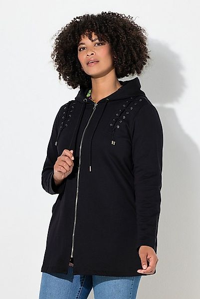 Angel of Style Sweatjacke Sweatjacke bequeme Passform Zier-Schnürung günstig online kaufen