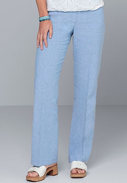 bianca Leinenhose PARIGI im cleanen Look günstig online kaufen