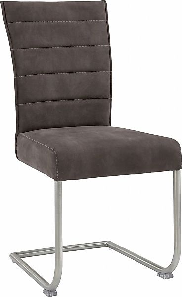 NIEHOFF SITZMÖBEL Freischwinger (Set) 2 Stk. Microfaser in 2 Farben günstig online kaufen
