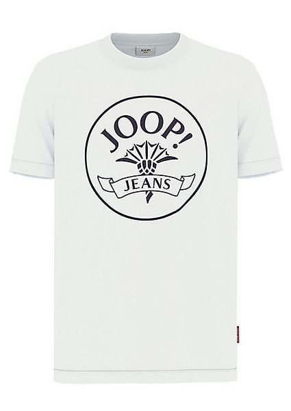 Joop Jeans Kurzarmshirt Aleko Mit Logoprint in Kontrastfarbe günstig online kaufen