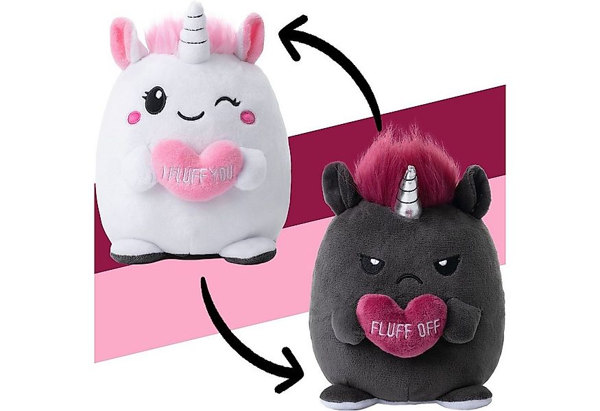 Corimori Kuscheltier Stimmungskuscheltier, 16cm Plüschtier zum Wenden, Einh günstig online kaufen