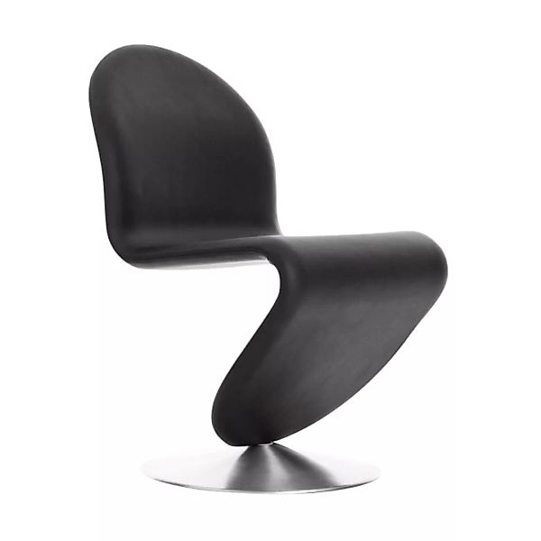 VerPan - System 1-2-3 Dining Chair Standard Stuhl - schwarz 314/Leder Savan günstig online kaufen