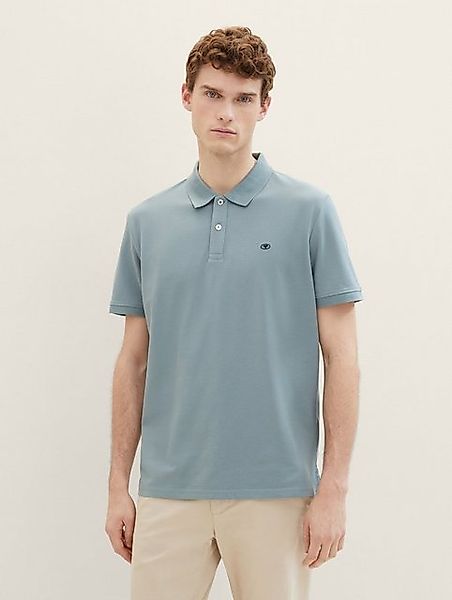 TOM TAILOR Poloshirt Piqué Poloshirt aus Baumwolle günstig online kaufen