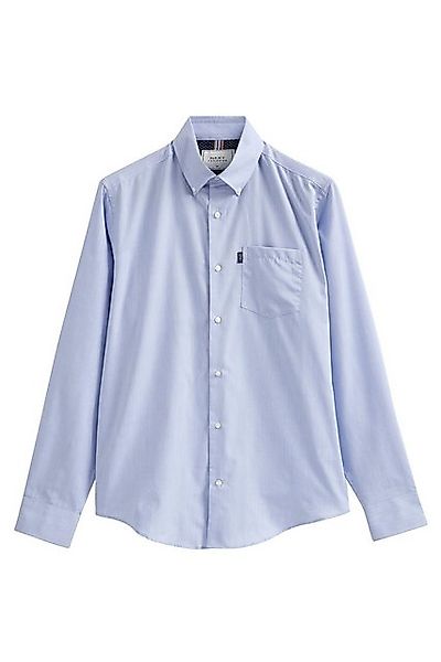 Next Businesshemd Bügelleichtes Slim Fit Button-down-Oxfordhemd (1-tlg) günstig online kaufen