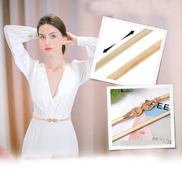 Coonoor Taillengürtel Schmuckgürtel Stretchgürtel Metall Taillengürtel günstig online kaufen