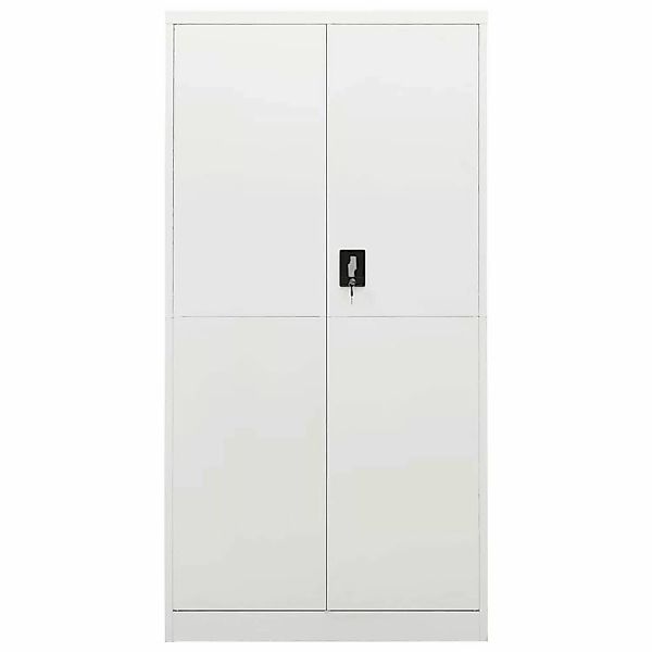 Schließfachschrank Weiß 90x40x180 Cm Stahl günstig online kaufen