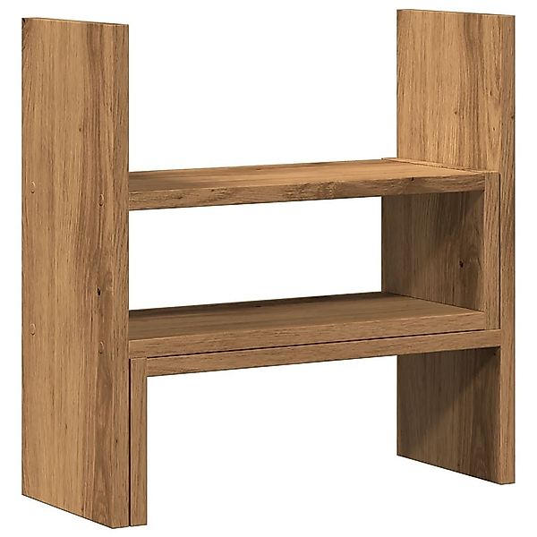 vidaXL Computertisch Schreibtisch-Organizer Verstellbar Artisan-Eiche 40x17 günstig online kaufen